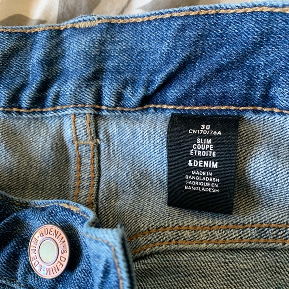 DISTRESSED H&M MENS JEANS - Picture 3 of 5